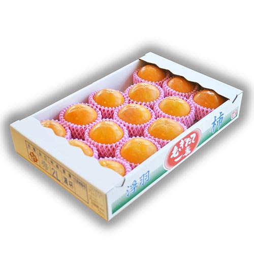 うきはの富有柿2L(贈答用・12玉～15玉入)